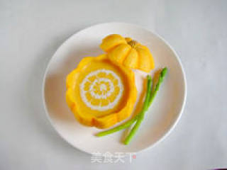 【original Cup Butternut Pumpkin Soup】--- Delicate Thick Soup, Crispy Dried Fruits recipe