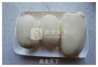 Caramelized Glutinous Rice Lotus Root recipe