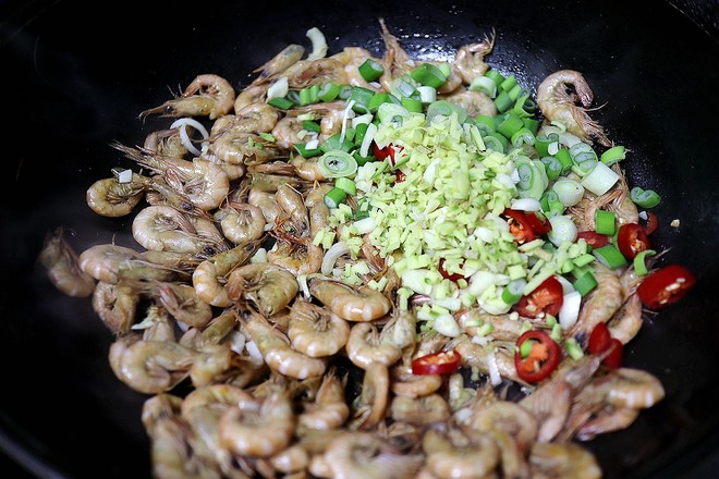 Stir-fried Oyster Shrimp recipe