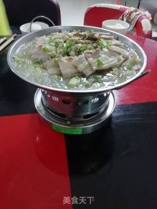 Xiaoman's Diary "white Pork with Oysters and Pickled Cabbage" recipe