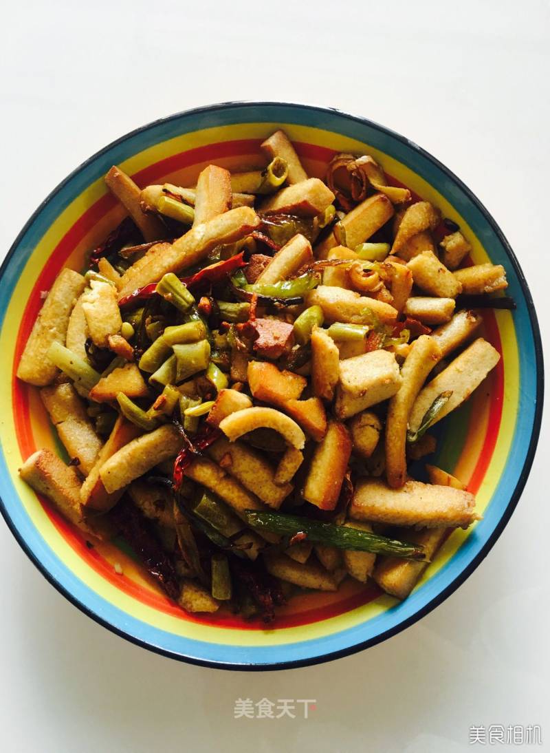 Stir-fried Tofu with Capers recipe