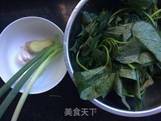 Stir-fried Sweet Potato Leaves recipe