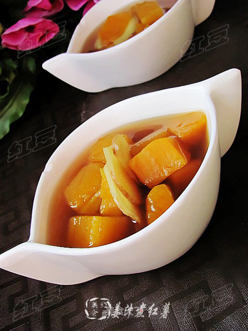 Boiled Sweet Potatoes with Ginger Sauce recipe