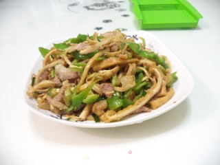 Green Pepper Shredded Pork recipe