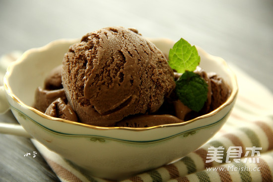 Bitter Chocolate Ice Cream recipe