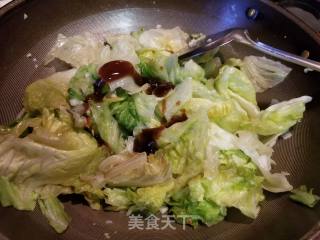 Stir-fried Lettuce with Garlic recipe