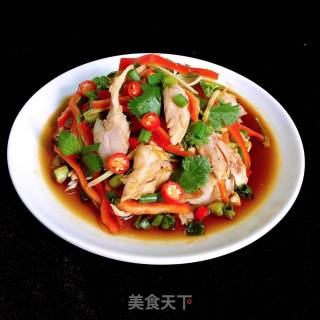 Fast Lazy Meal ~ ~ Shredded Chicken recipe