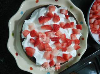 Christmas Strawberry Naked Cake recipe