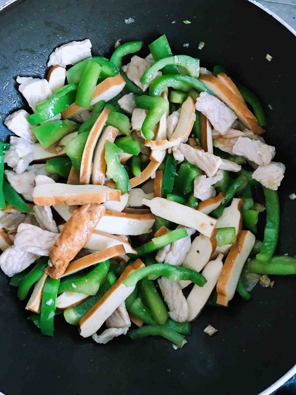 Stir-fried Green Peppers recipe