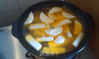 Cloud Ear Yam Stewed Chicken Soup recipe