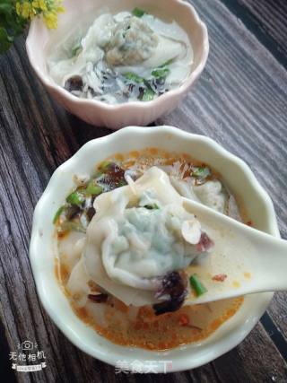 Noodle Dish Pork Wonton recipe