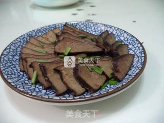 Beef-flavored Cured Pork Liver--oven Version recipe