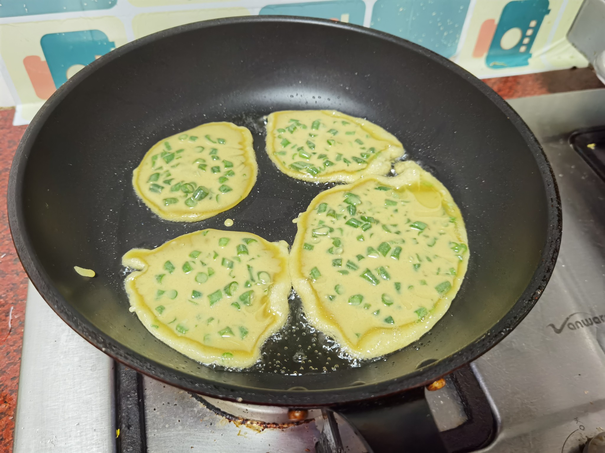 Carob Oatmeal Pancakes recipe