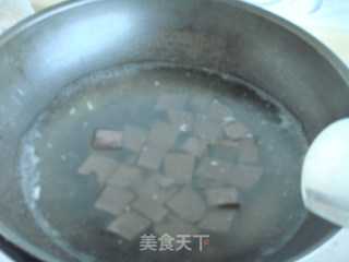 Lamb Blood Tofu Pot recipe