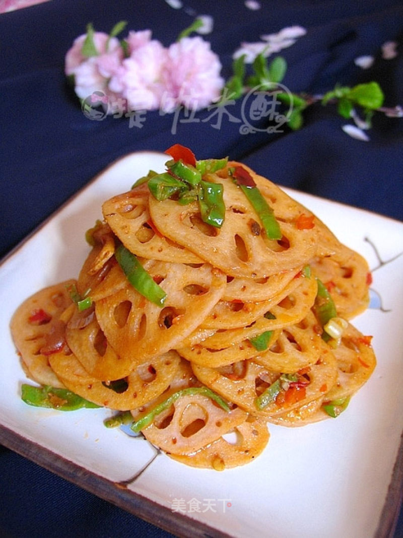 Simple Taste-appetizing Lotus Root Slices recipe