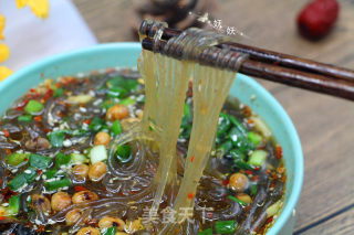 #懒人快手饭#sour and Spicy Powder recipe