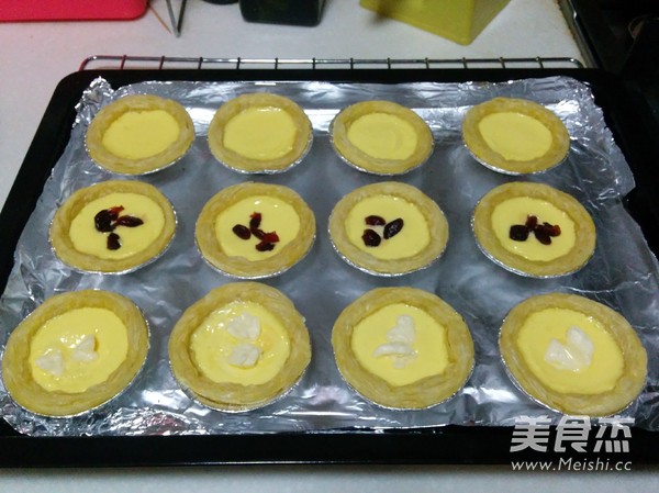 Multi-flavored Egg Tarts recipe