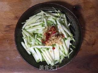 Shredded Zucchini Salad recipe