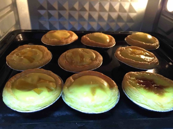 Baked Egg Tart recipe