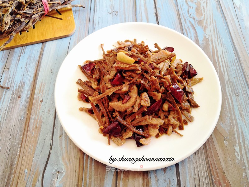 Fried Pork with Bamboo Shoots recipe