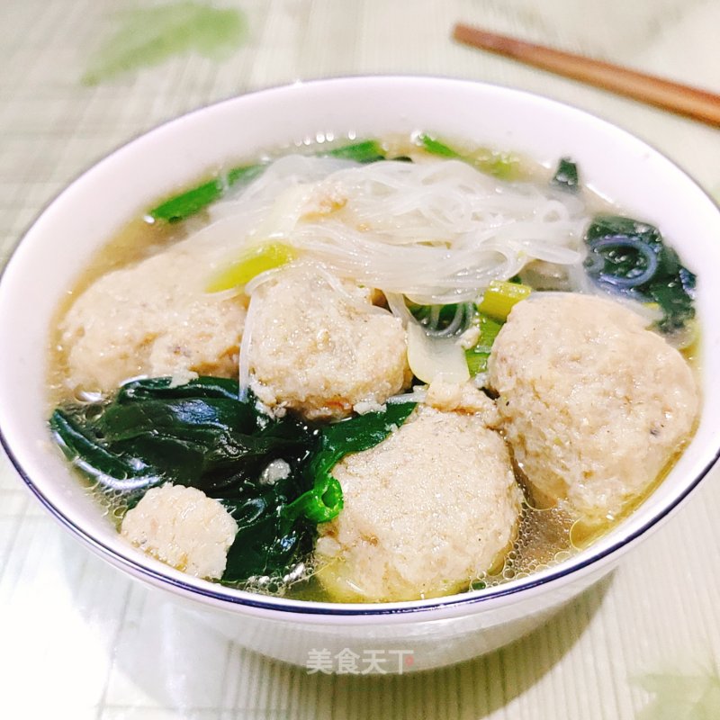 Fish Ball Vermicelli Soup recipe