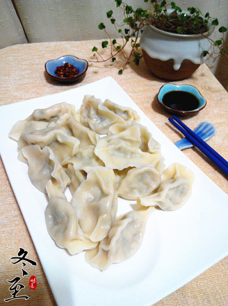 Chicken and King Pleurotus Dumplings recipe