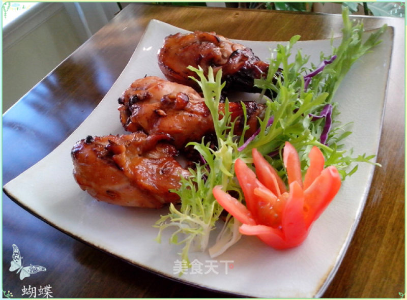 "cumin Chicken Drumsticks"-oil-free Roasted Chicken Drumsticks, Simple and Less Oily recipe