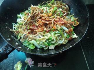 Celery, Cuttlefish, Fungus, Tofu Shreds recipe