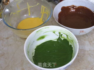 Camouflage Chiffon Cake recipe