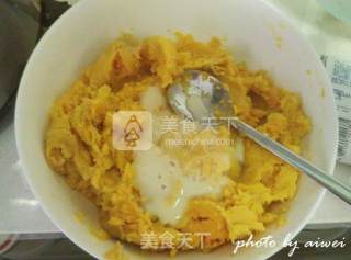 Baked Sweet Potato with Cheese recipe