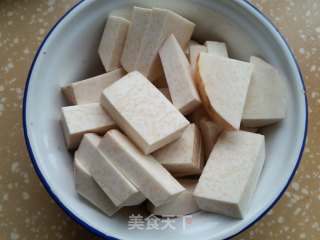 Steamed Taro with Flour recipe