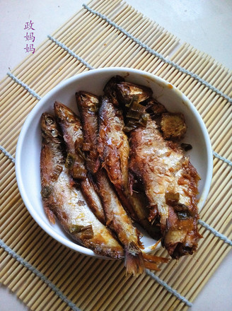 Microwave-grilled Dried Fish
