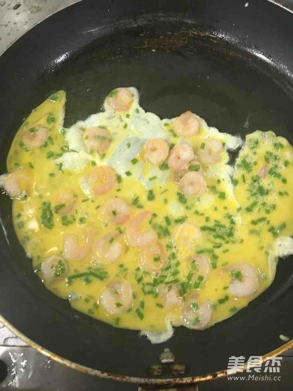 Shrimp Run Egg recipe
