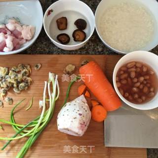 Taro Seafood Salty Rice recipe