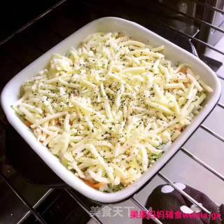 Guoguo's Mother's Complementary Food Sharing [salmon Baked Rice] recipe