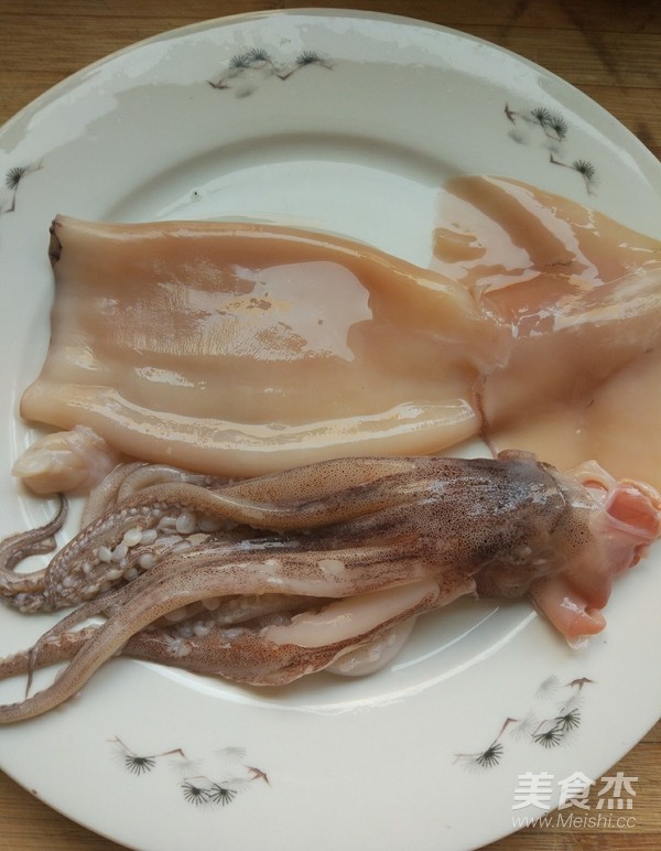 Flavored Squid recipe