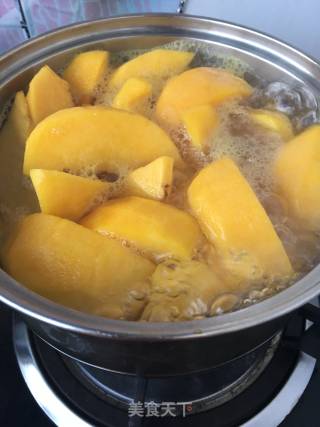 Canned Yellow Peach recipe