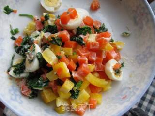 Bell Pepper Vegetable Salad recipe