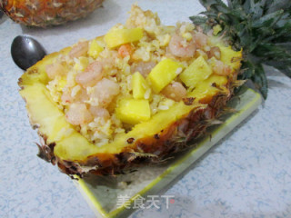 The Taste of Spring-shrimp and Pineapple Baked Rice recipe