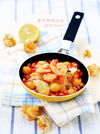 Konjac Shrimp Salad recipe