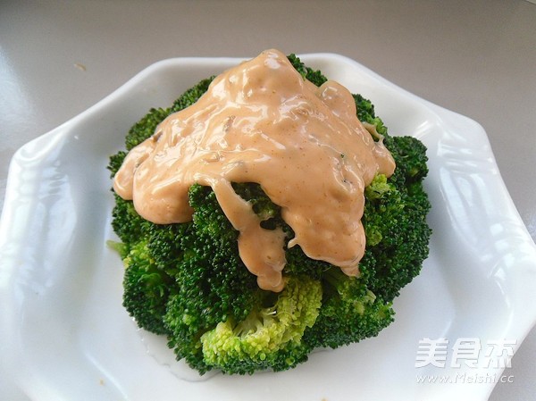 Broccoli with Thousand Island Sauce recipe