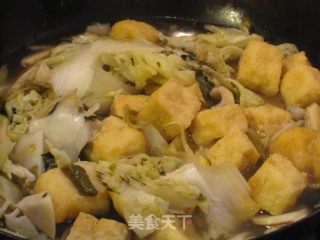 Hot and Sour Vermicelli with Chinese Cabbage recipe