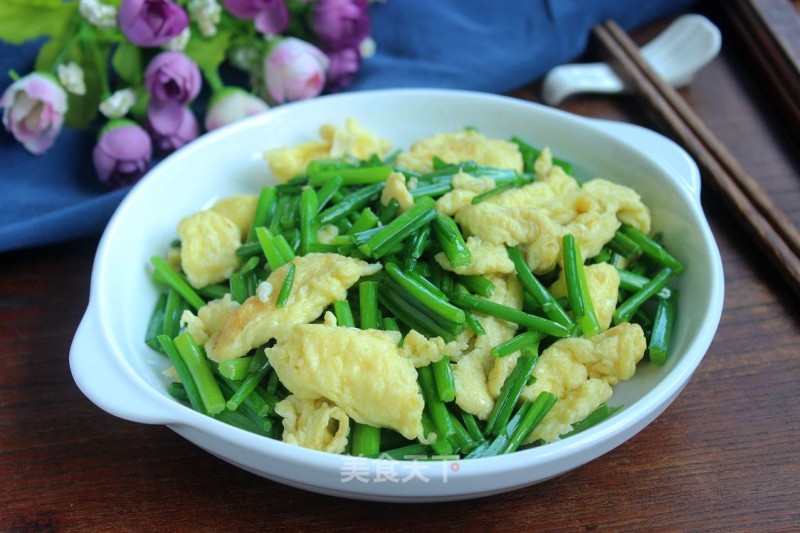 #下饭菜#scrambled Eggs with Chives recipe