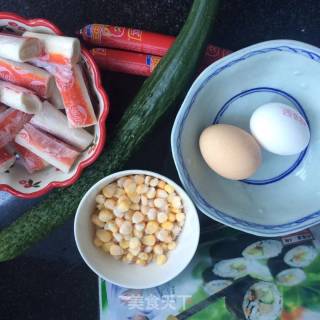 Crab Sticks and Seaweed Rice recipe