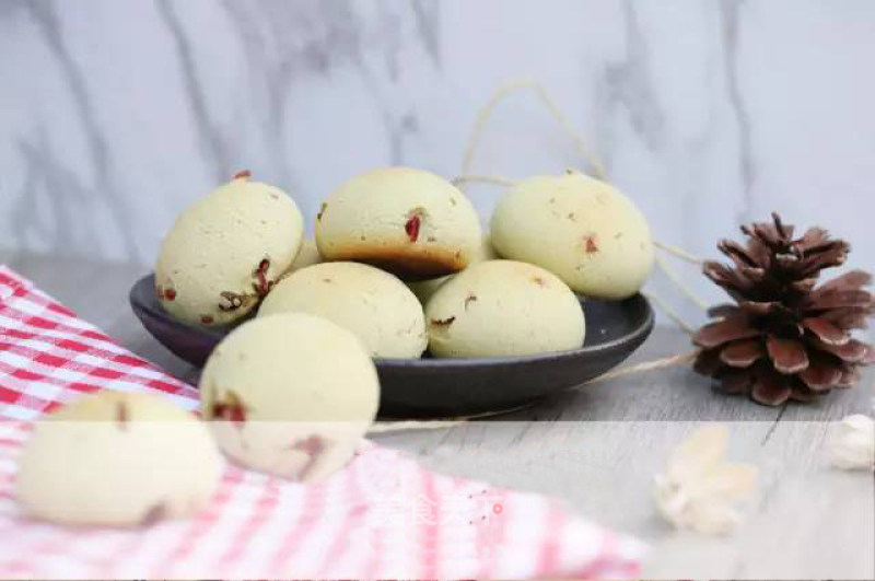 Daogrs Baking Recipe: Matcha Cranberry Mochi recipe