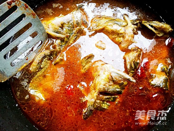 Spicy Watercress Yellow Croaker recipe