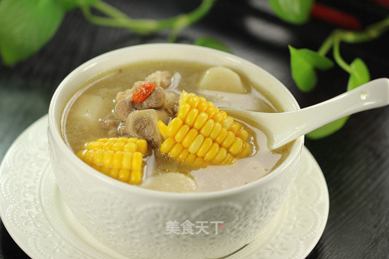 Corn Yam Cob Bone Soup recipe