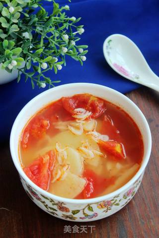 Tomato and Potato Shrimp Soup recipe