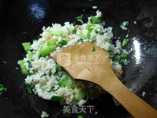 Kaiyang Green Vegetable Fried Rice recipe