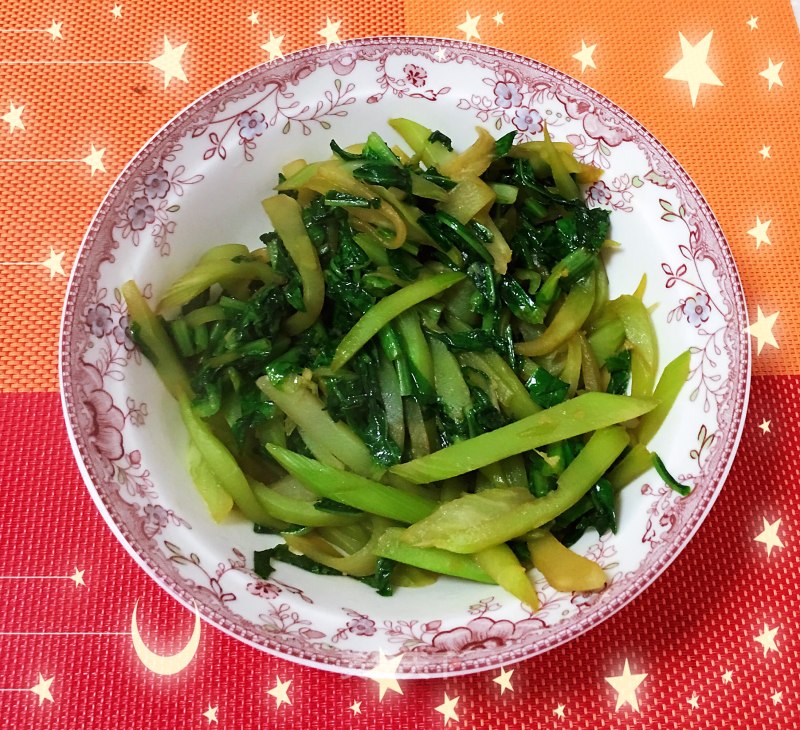 Stir-fried Lettuce recipe